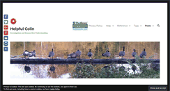 Desktop Screenshot of helpfulcolin.com